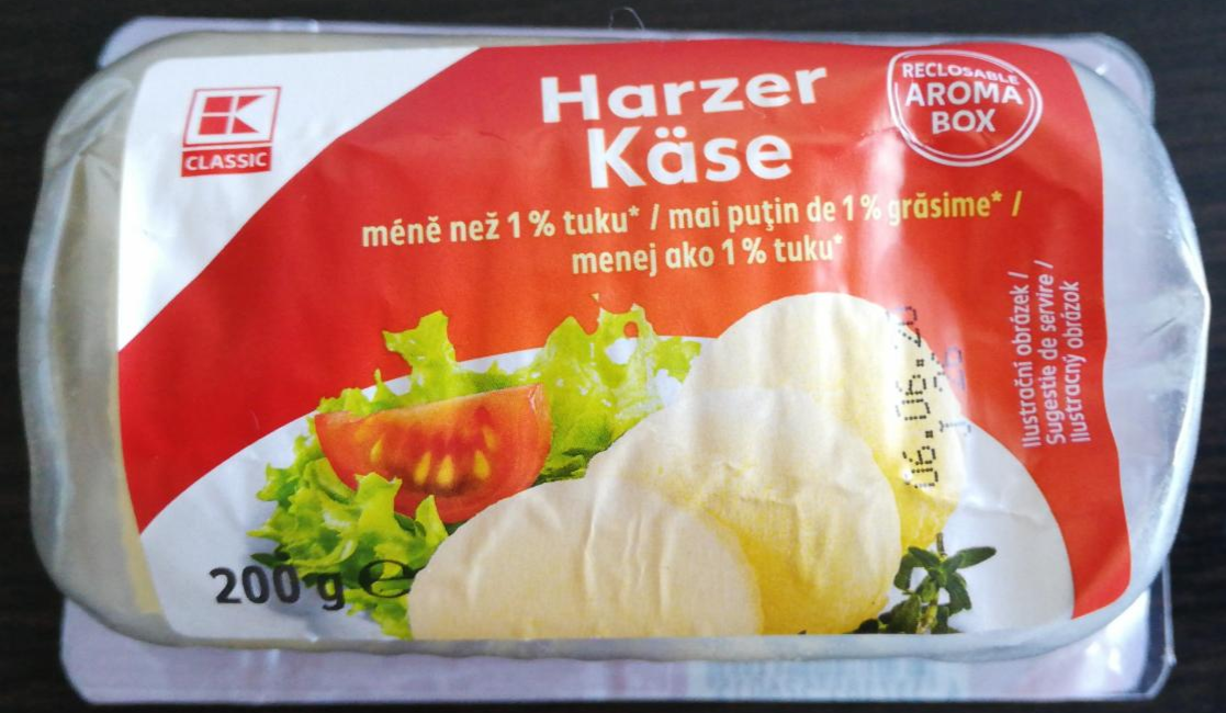 Képek - Harzer természetes érlelt sajt köménnyel