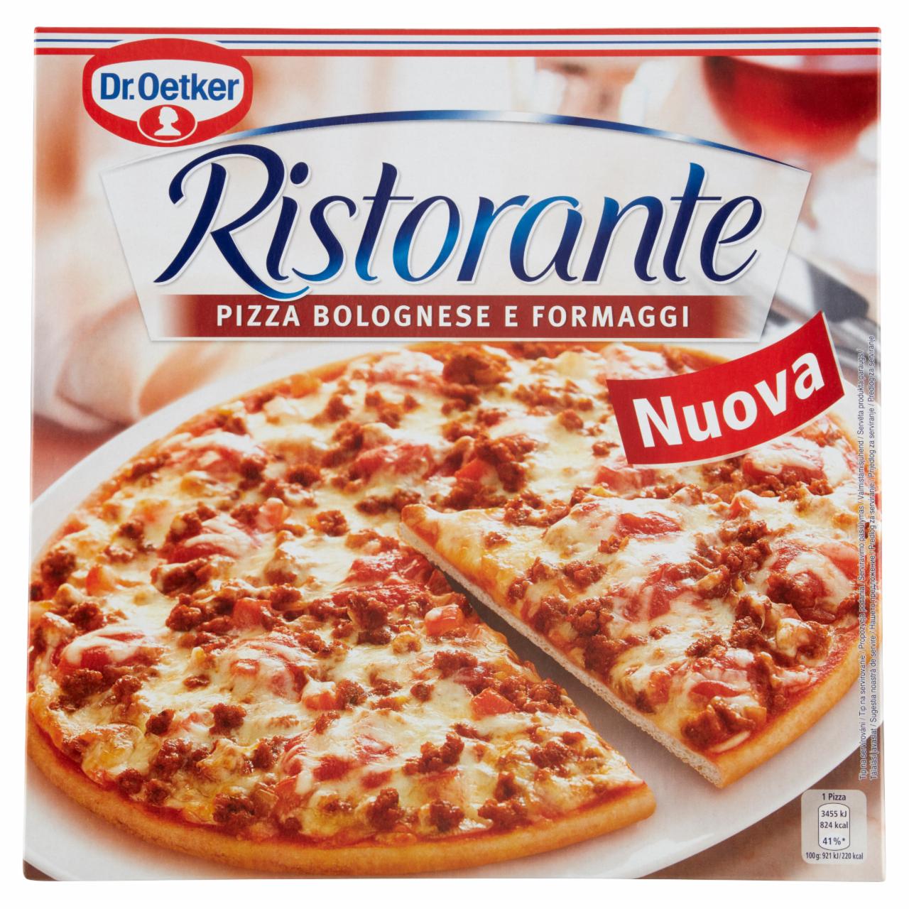 Képek - Dr. Oetker Ristorante Pizza Bolognese E Formaggi gyorsfagyasztott pizza paradicsommal 375 g