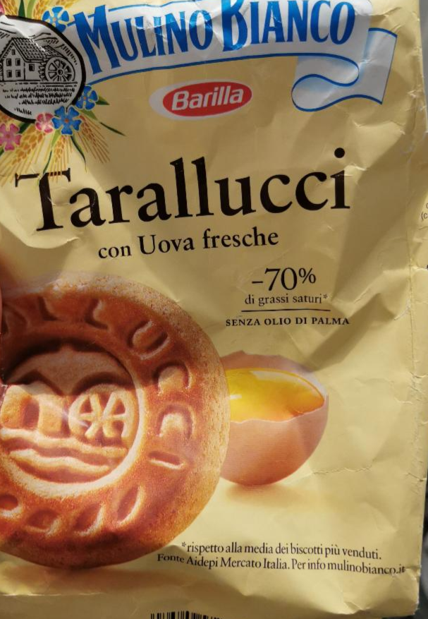 Képek - Mulino Bianco Tarallucci omlós keksz friss tojással 350 g