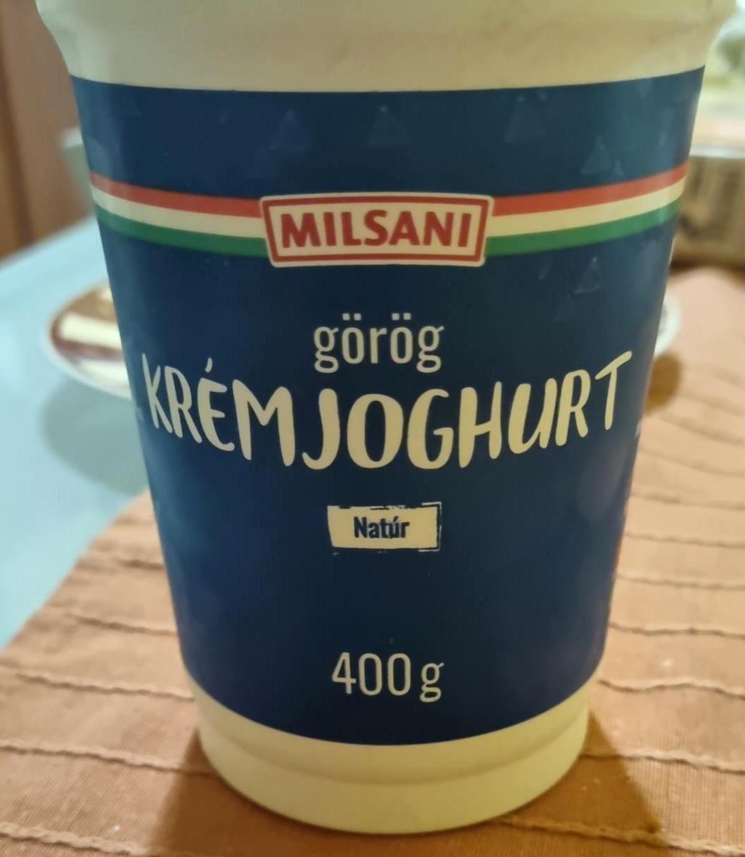 Képek - Görög krémjoghurt natúr Milsani