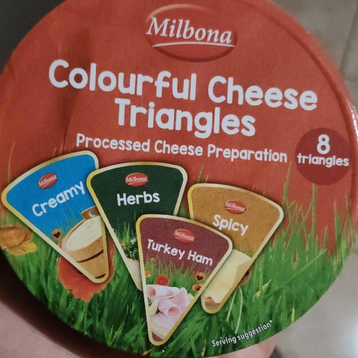 Képek - Colourful cheese triangles Milbona