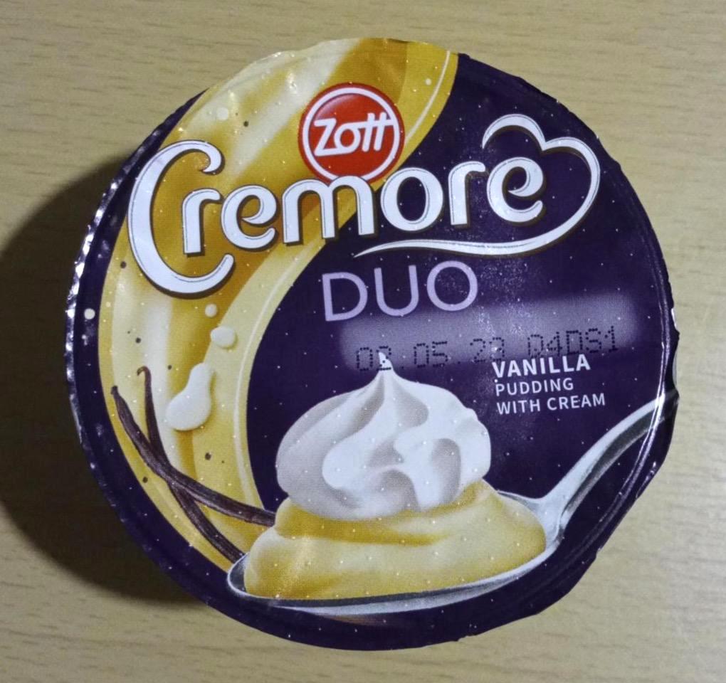 Képek - Cremore Duo vanília desszert tejszínhabbal Zott