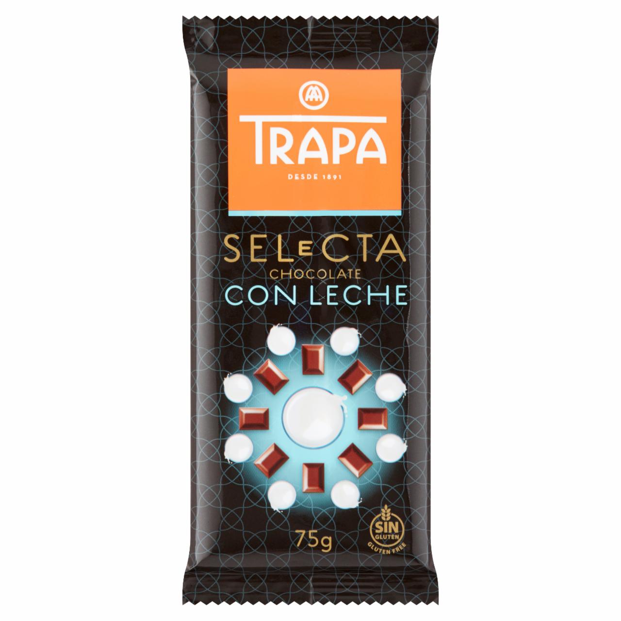 Képek - Trapa Selecta tejcsokoládé 75 g