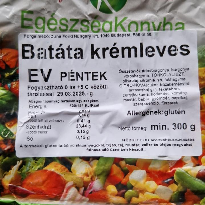 Képek - Batáta krémleves - Egészségkonyha