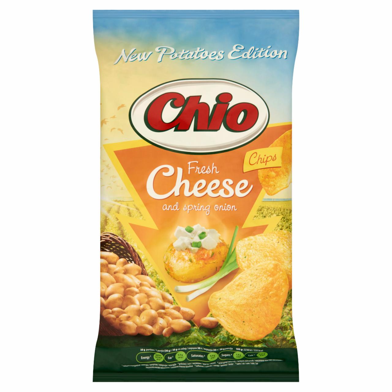 Képek - Chio sajtos és újhagymás ízű burgonyachips 140 g