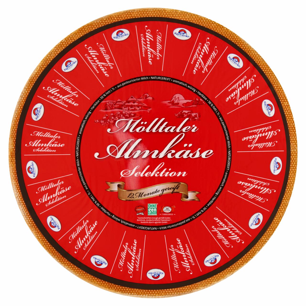 Képek - Mölltaler 12 hónapos érlelésű, zsíros, kemény alpesi sajt