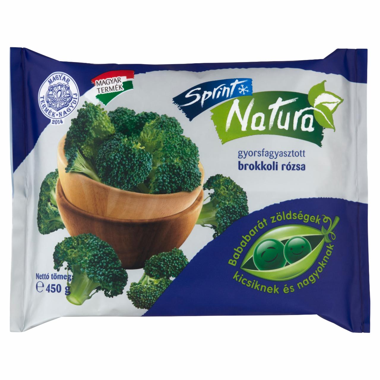 Képek - Sprint Natura gyorsfagyasztott brokkoli rózsa 450 g