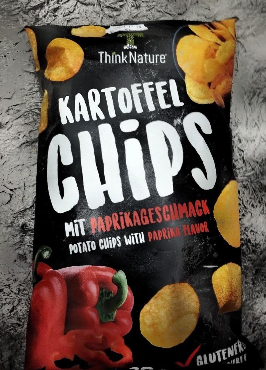 Képek - Kartoffel chips mit paprikageschmack ThinkNature
