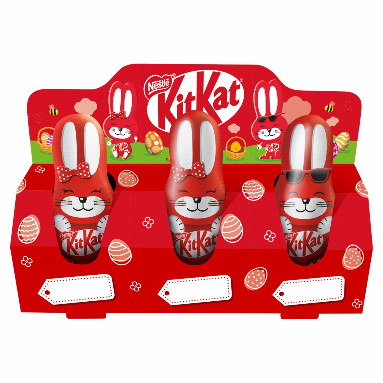 Képek - KitKat tejcsokoládé figurák ropogós búzapehellyel 3 x 17 g (51 g)
