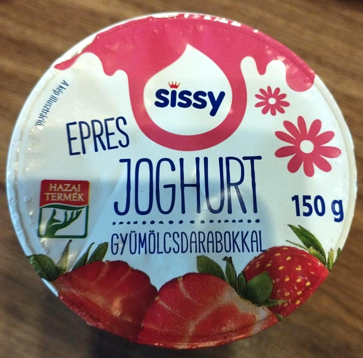 Képek - Epres joghurt gyümölcsdarabokkal Sissy