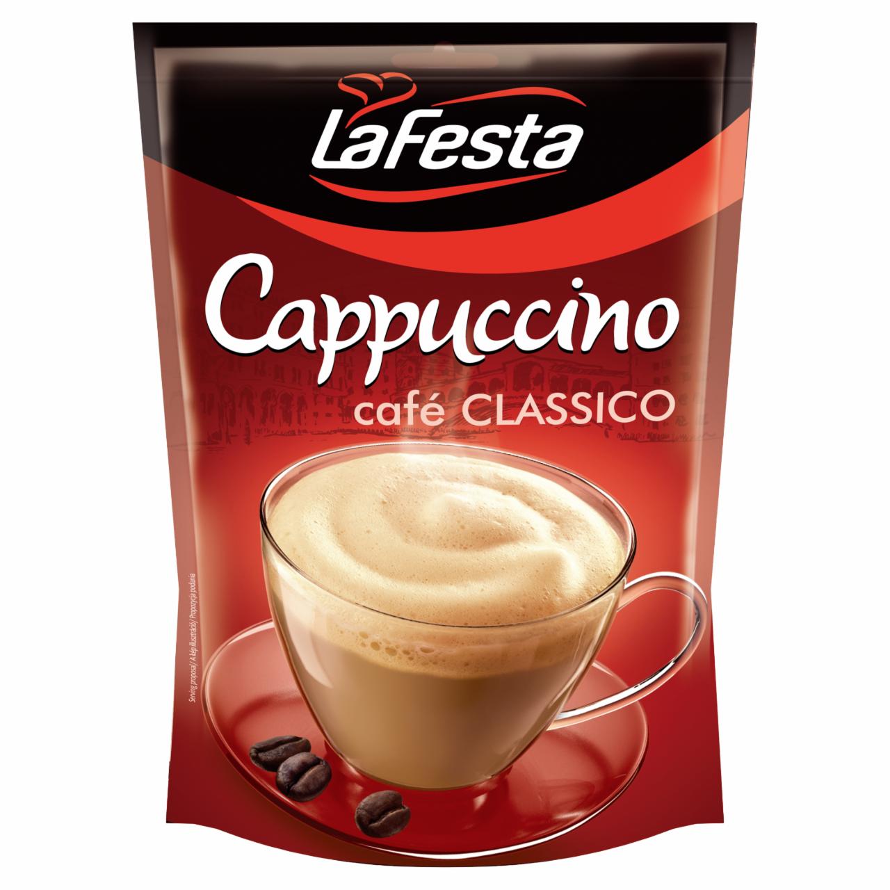 Képek - La Festa Cappuccino klasszikus instant kávéitalpor 100 g