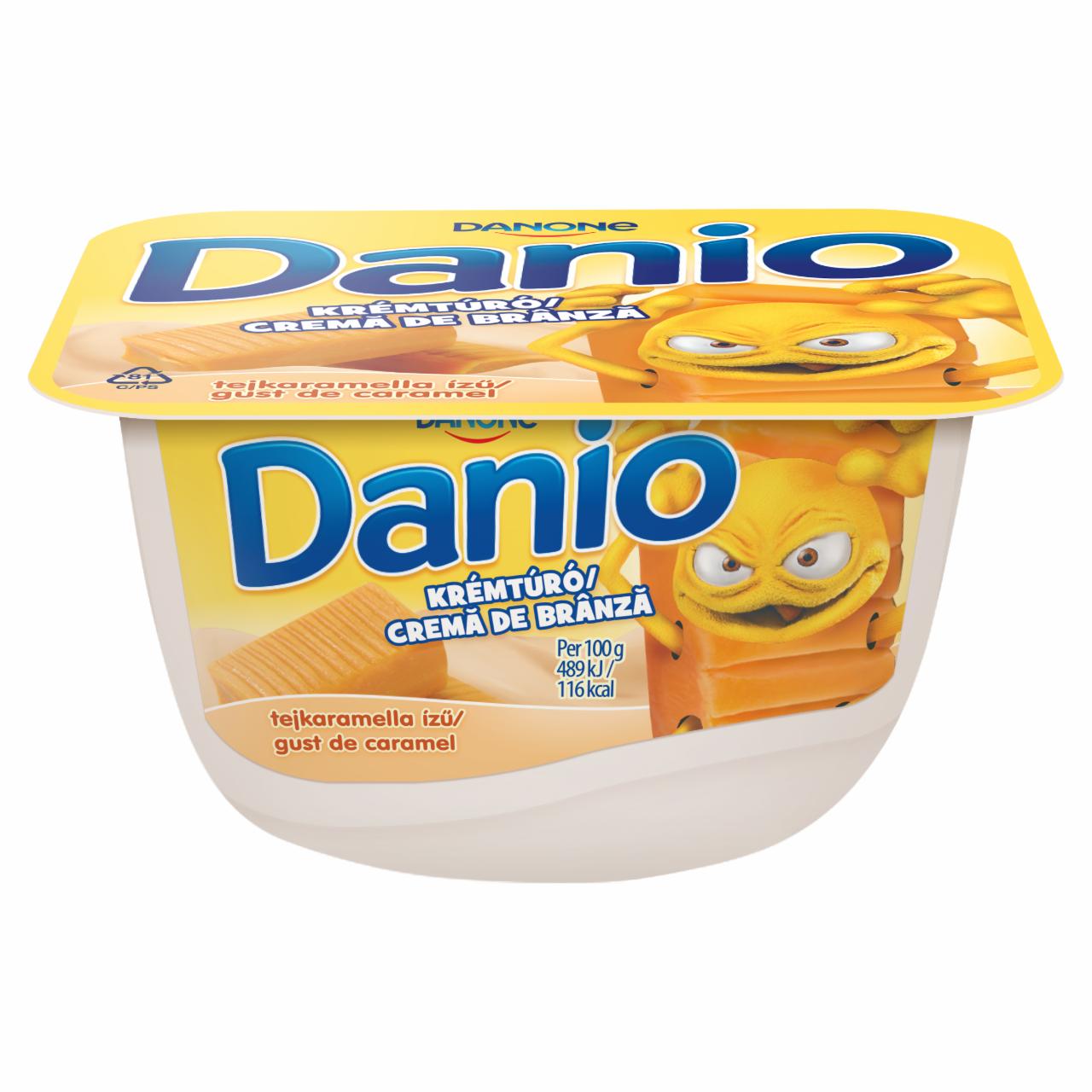 Képek - Danone Danio tejkaramella ízű krémtúró 130 g