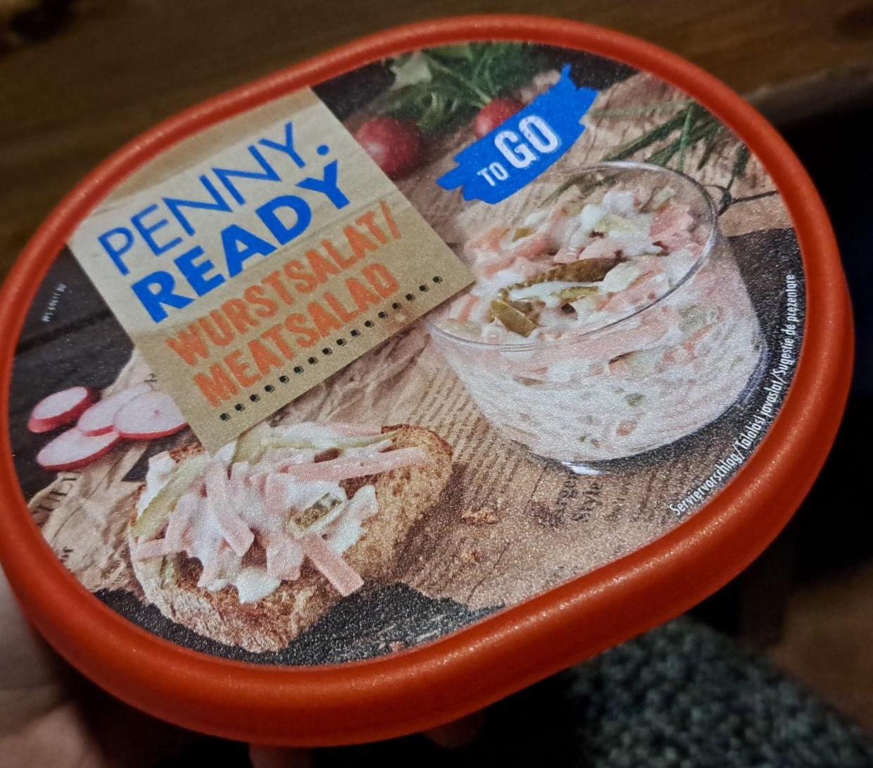 Képek - Wurstsalat / meatsalad Penny ready to go