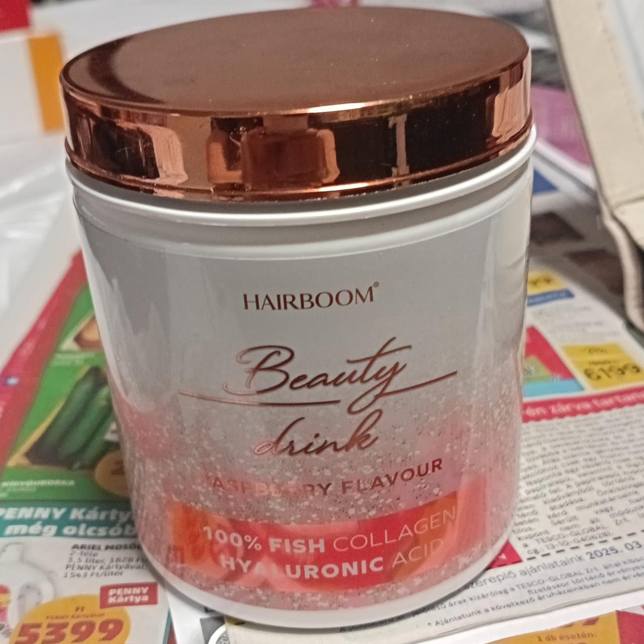 Képek - Beauty drink Raspberry flavour Hairboom