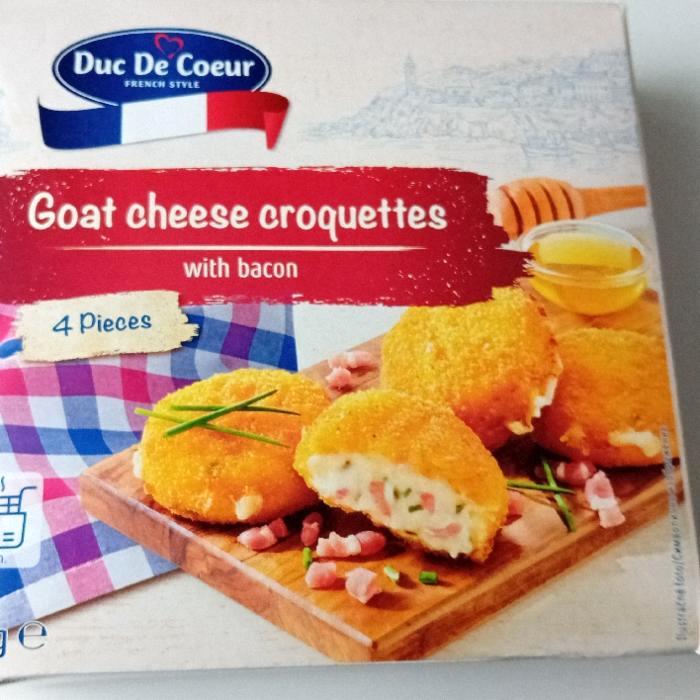 Képek - Goat cheese croquettes with bacon Duc De Coeur