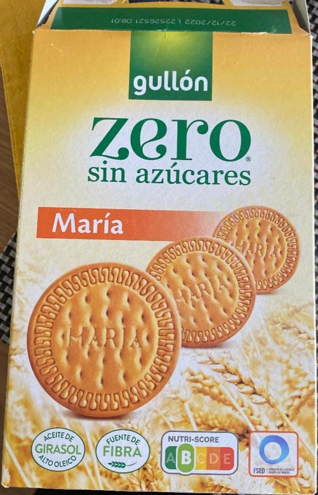 Képek - Gullón Maria cukor hozzáadása nélkül készült keksz édesítőszerrel 200 g