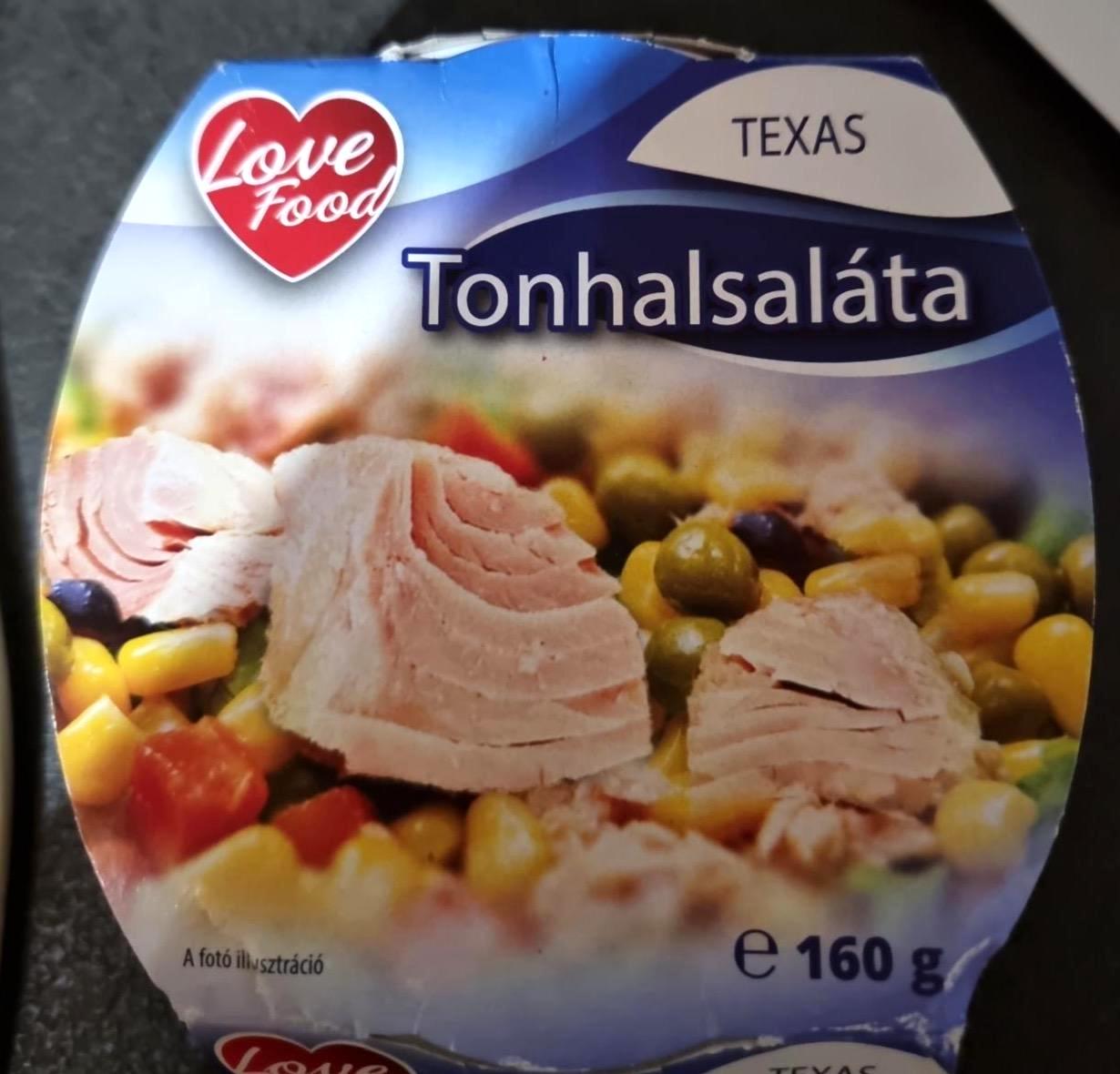 Képek - Tonhalsaláta Texas Love Food