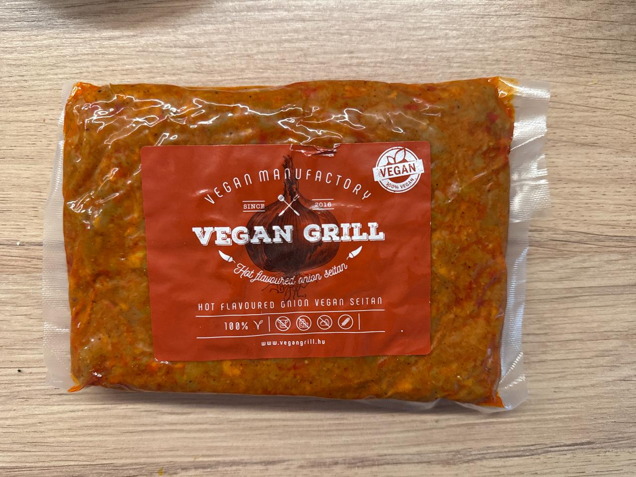 Képek - Vegan Manufactory Vegan Grill csípős hagymás szejtán 400 g