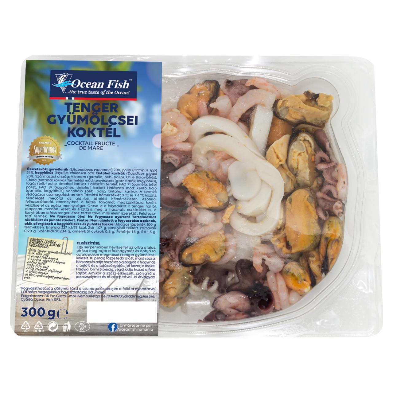 Képek - Ocean Fish tenger gyümölcsei koktél 300 g