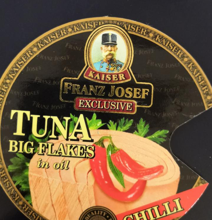 Képek - Kaiser Franz Josef Exclusive tonhaldarabok növényi olajban, chilivel 170 g