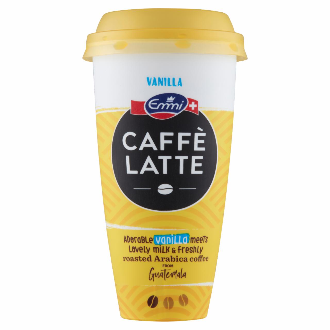 Képek - Emmi Caffé Latte Vanilla jegeskávé arab kávéval és vaníliával 230 ml
