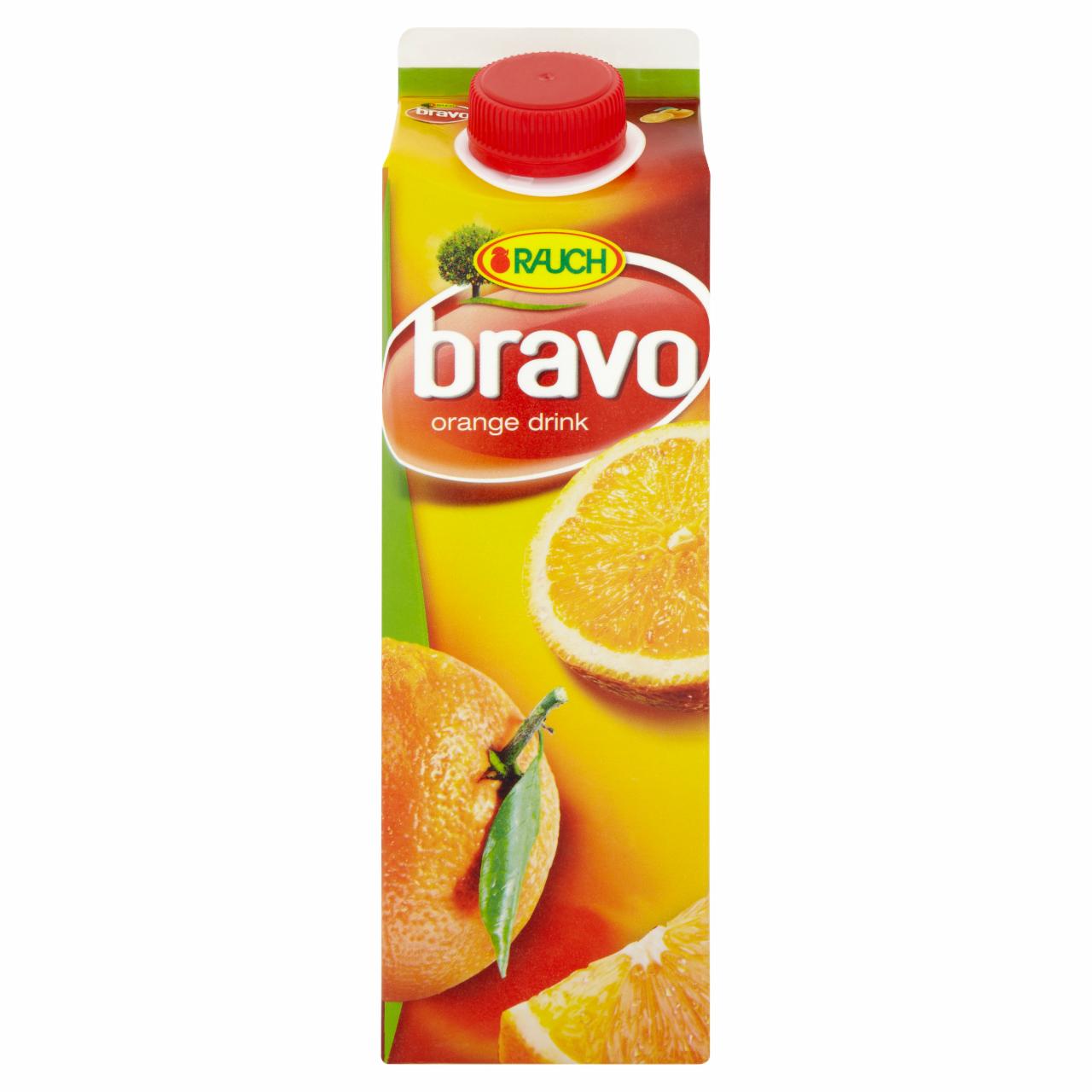 Képek - Rauch Bravo narancs gyümölcsital cukorral és édesítőszerekkel 1 l
