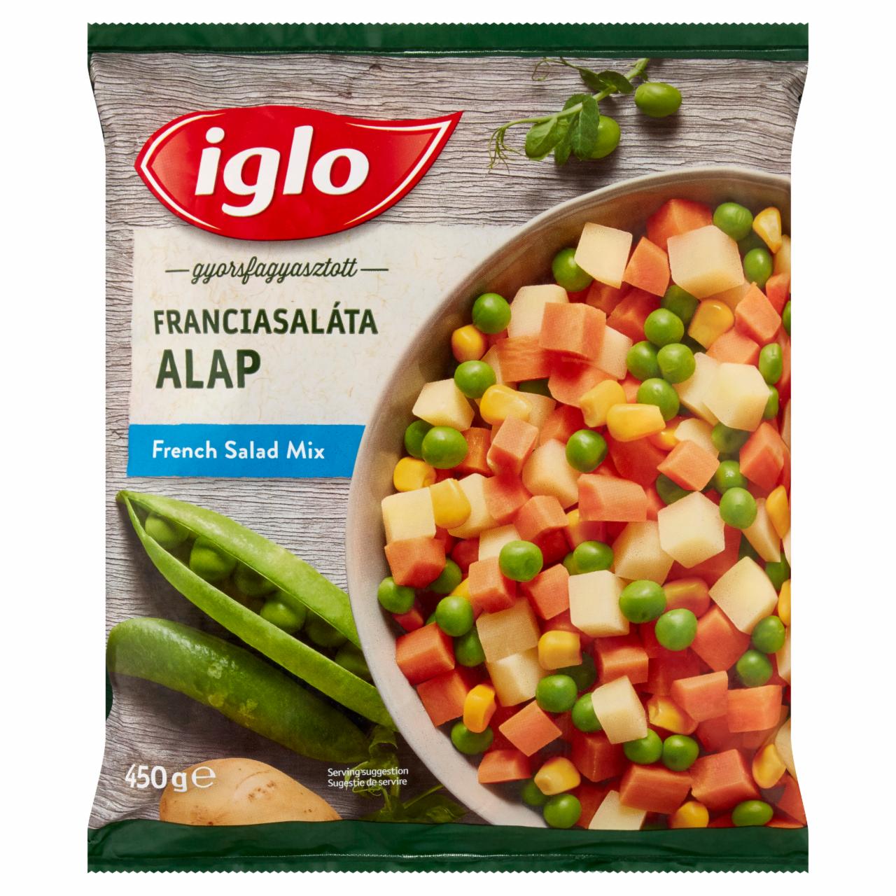 Képek - Iglo gyorsfagyasztott franciasaláta alap 450 g