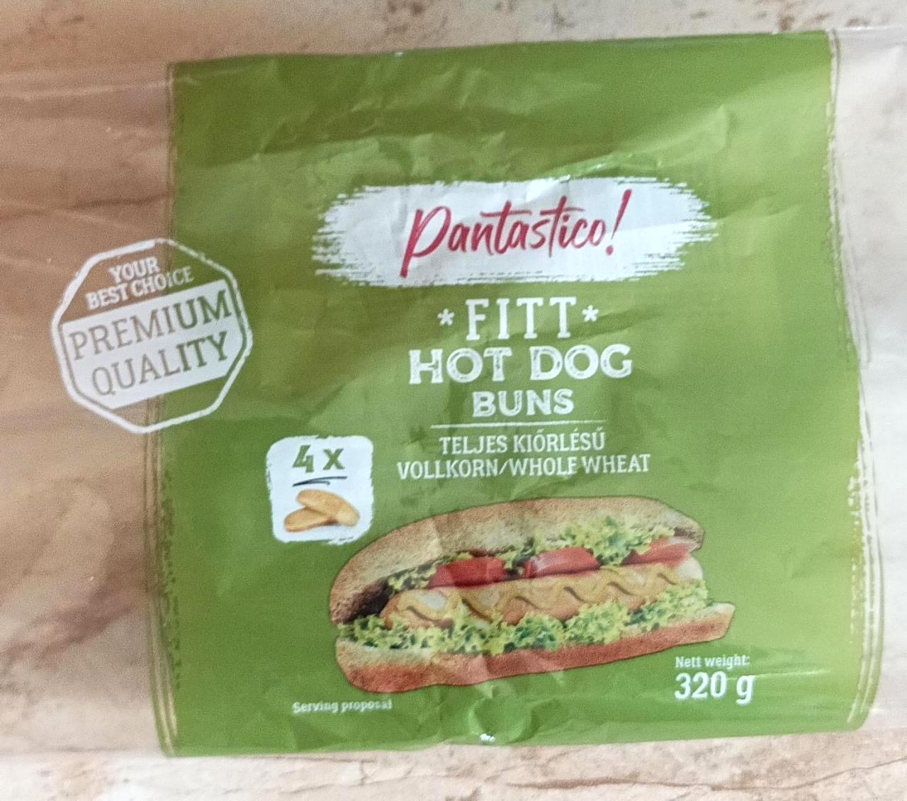 Képek - Fitt hot dog kifli teljes kiőrlésű Pantastico!