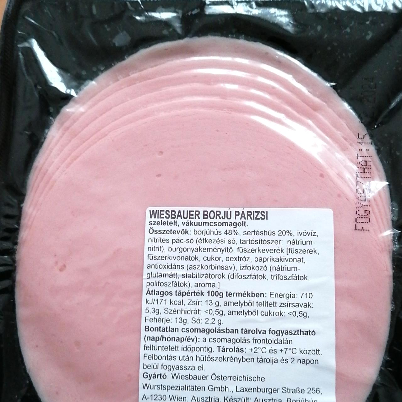 Képek - Borjú párizsi Weisbauer