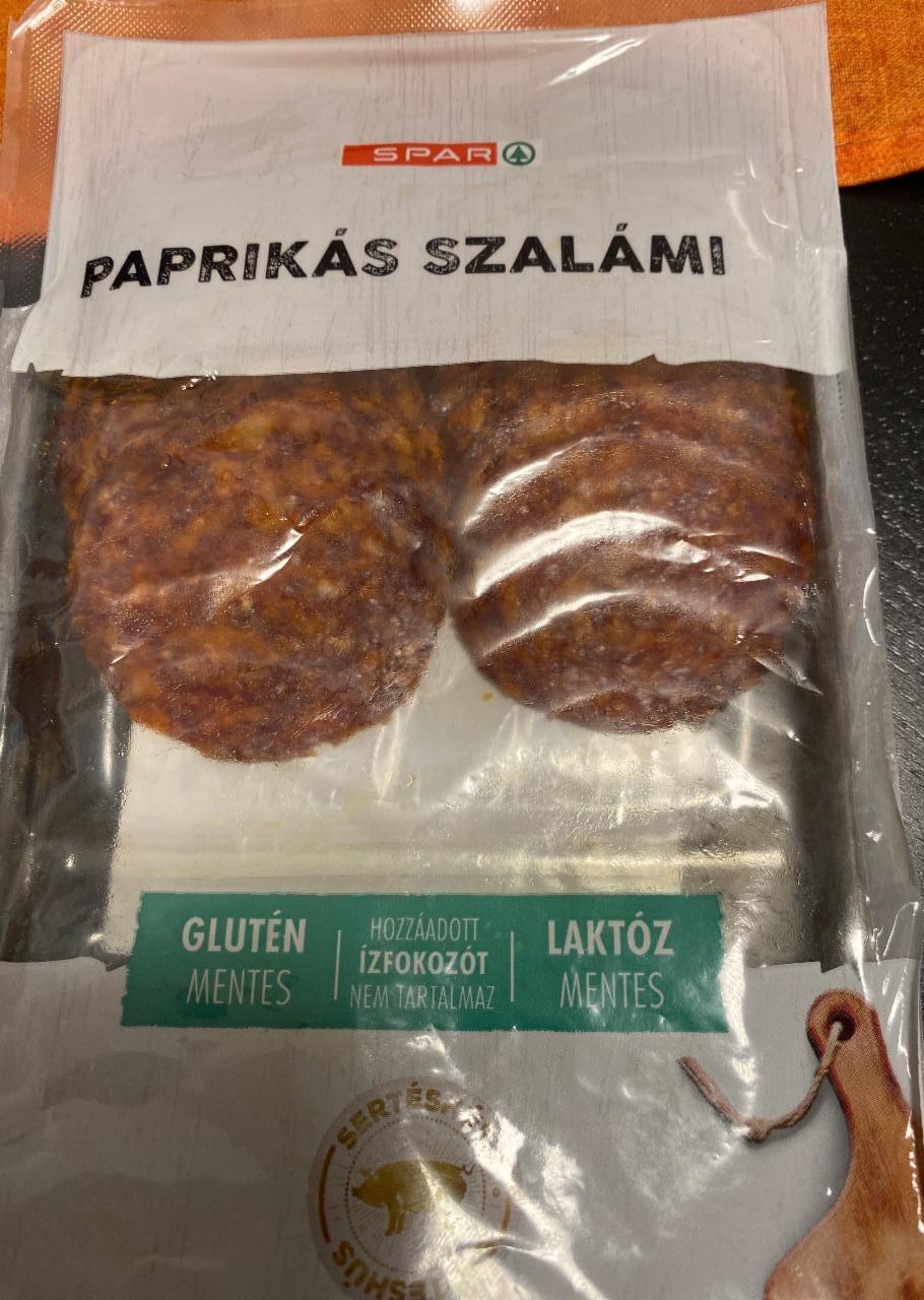 Képek - Paprikás szalámi Spar