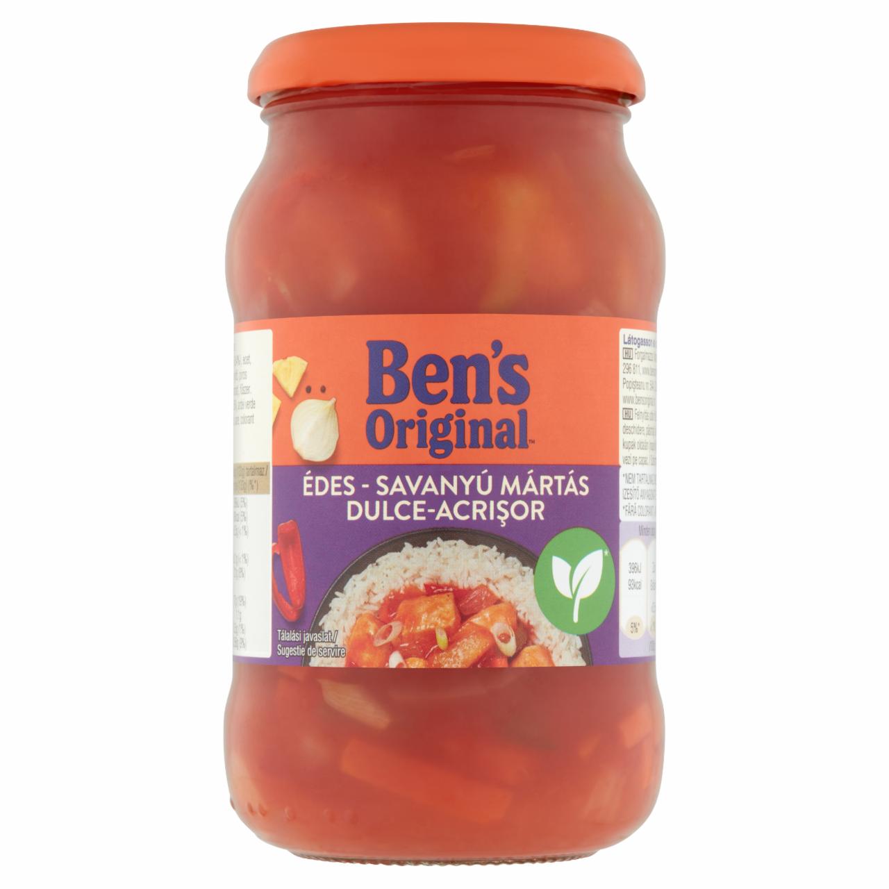 Képek - Ben's Original édes-savanyú mártás 400 g