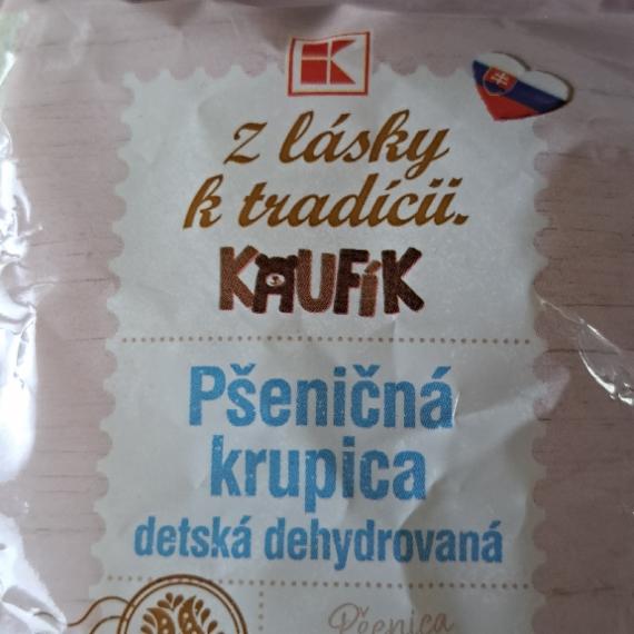 Képek - Kaufík Pšeničná krupica detská dehydrovaná K-classik