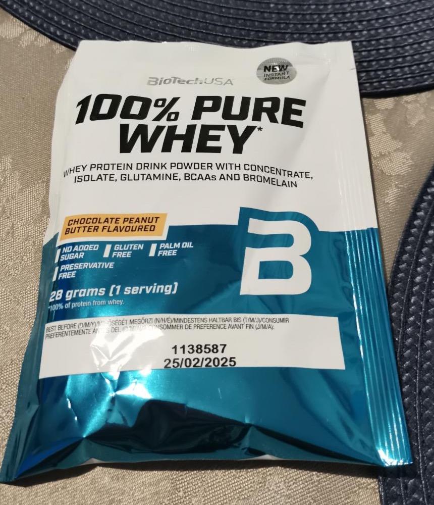 Képek - 100% pure whey Csoki-mogyoróvaj BioTechUSA