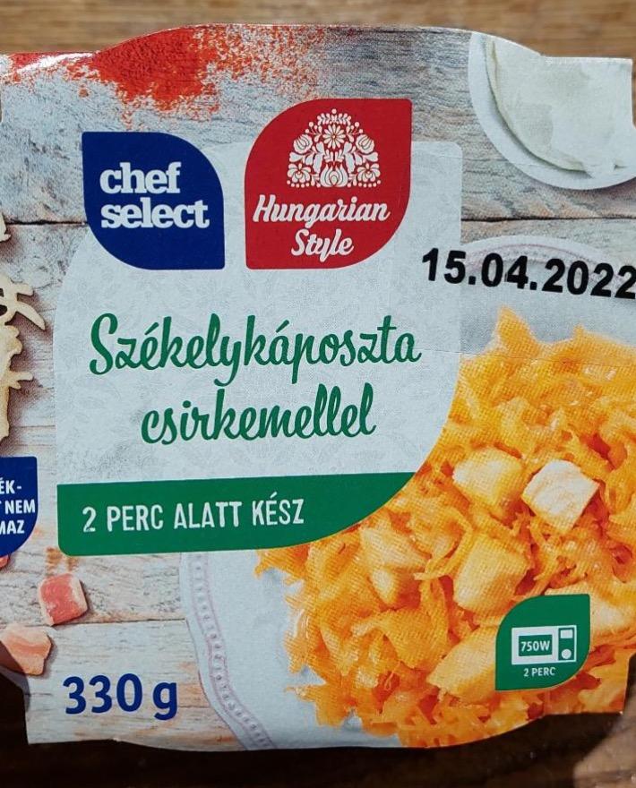 Képek - Székelykáposzta csirkemellel Chef select