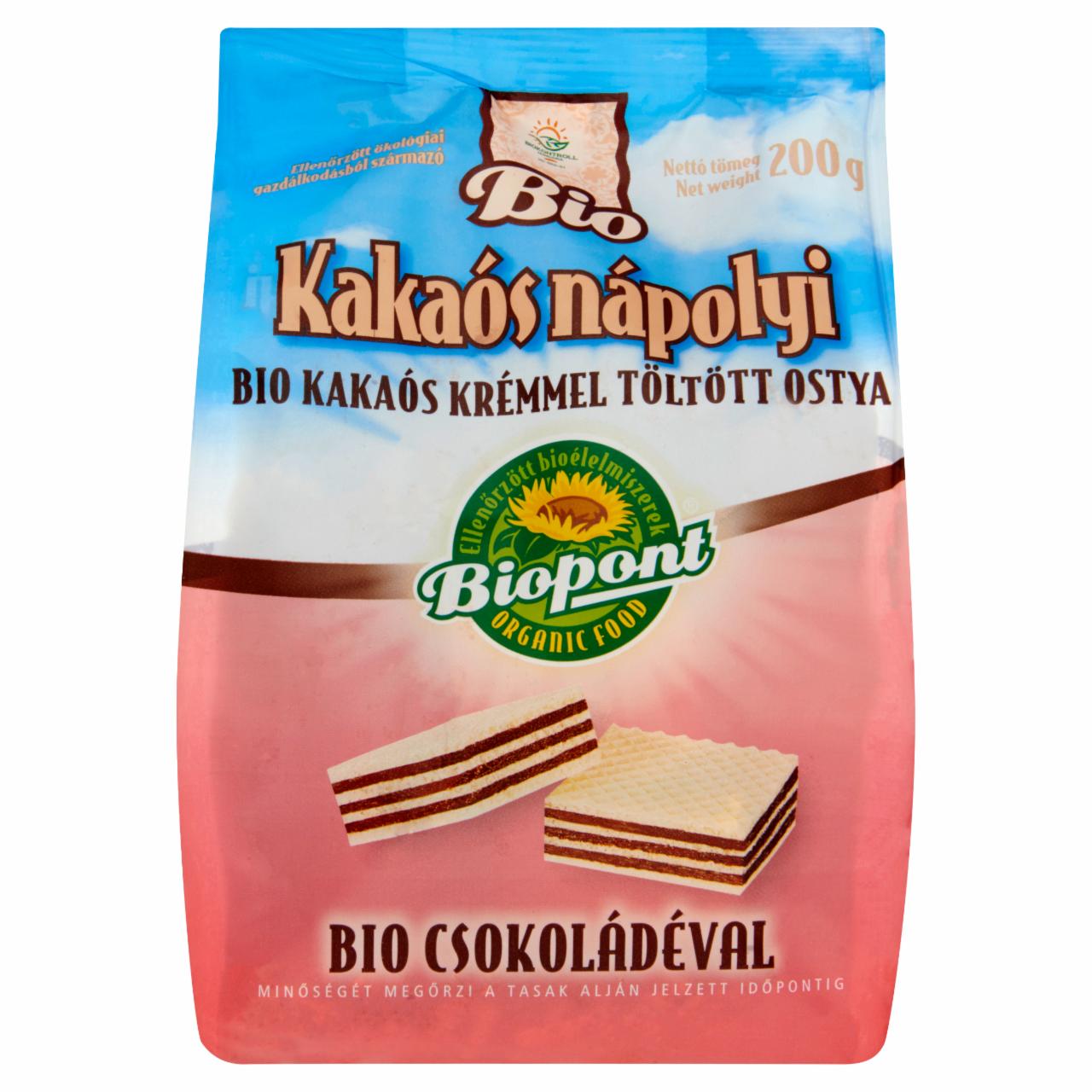 Képek - Biopont BIO kakaós nápolyi 200 g