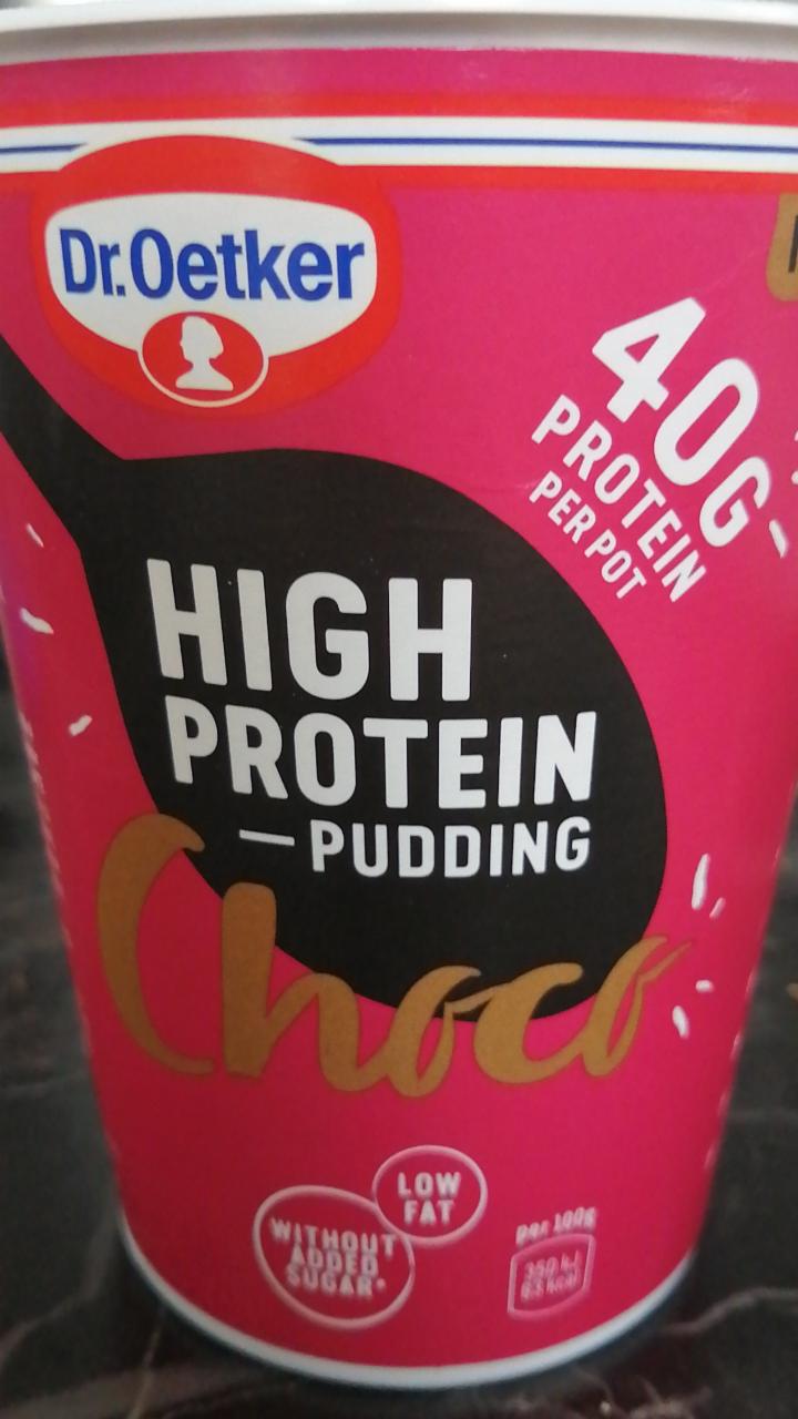 Képek - High protein pudding choco Dr.Oetker