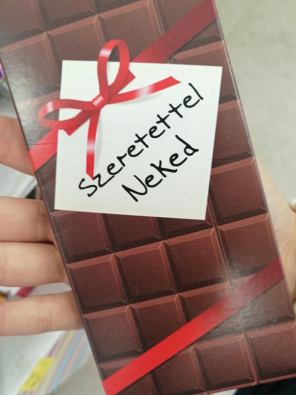 Képek - Szeretettel Neked tejcsokoládé
