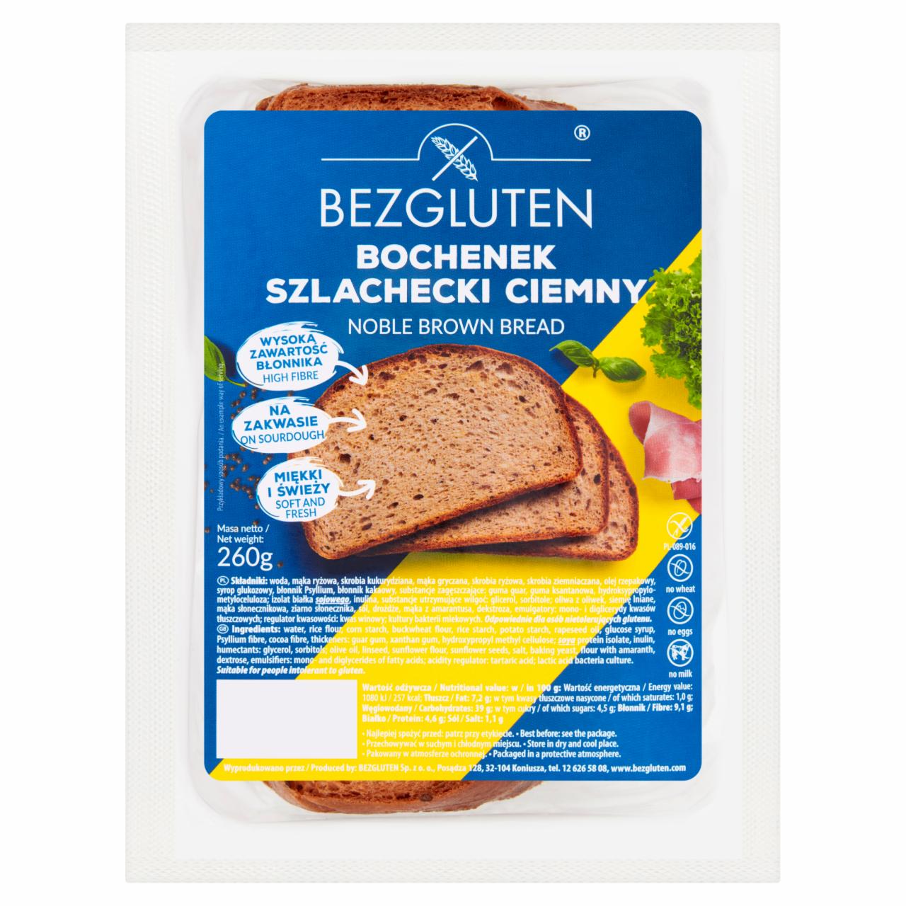 Képek - Gluténmentes nemes barna kenyér Bezgluten