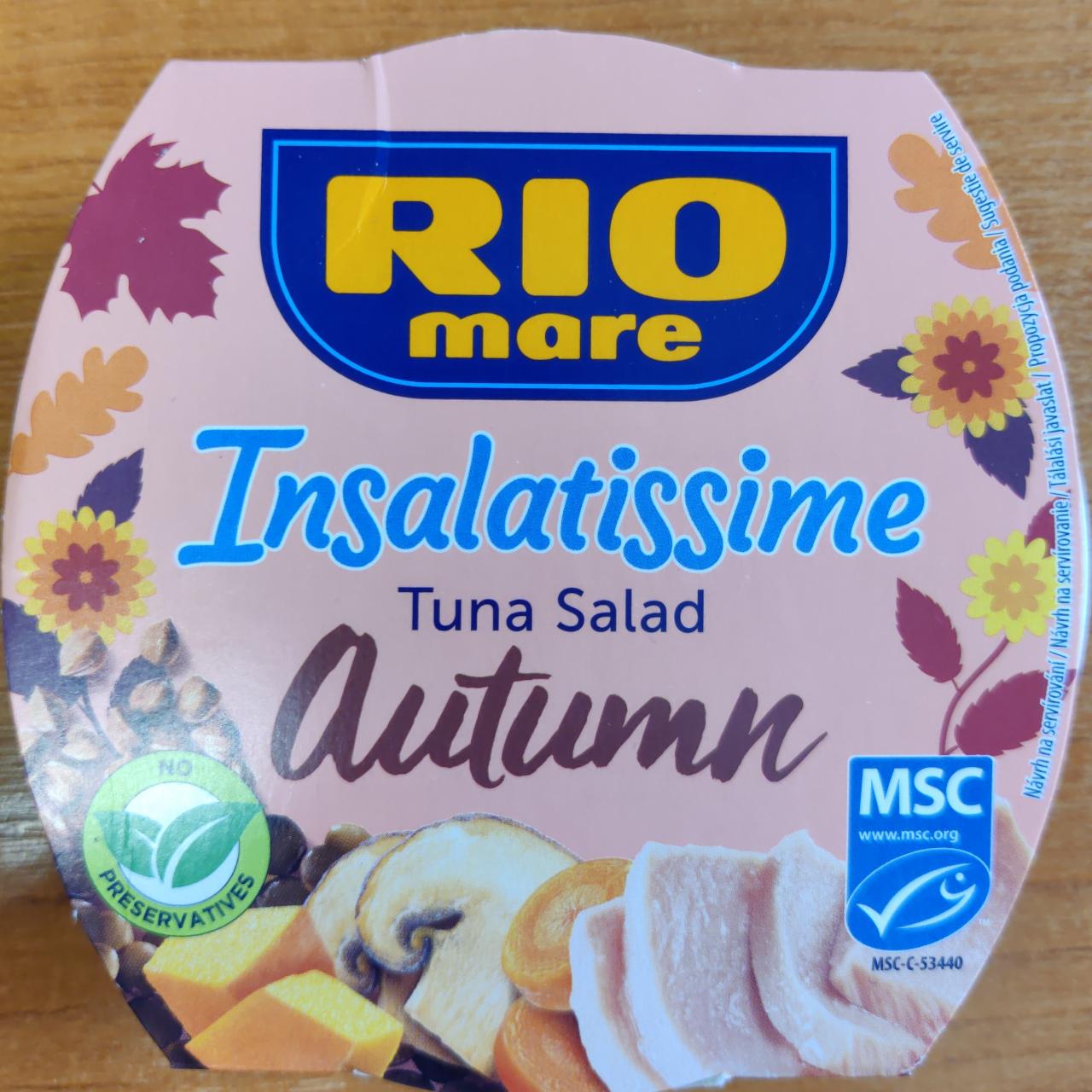 Képek - Rio Mare Insalatissime Autumn készétel zöldségekkel és tonhallal 160 g 
