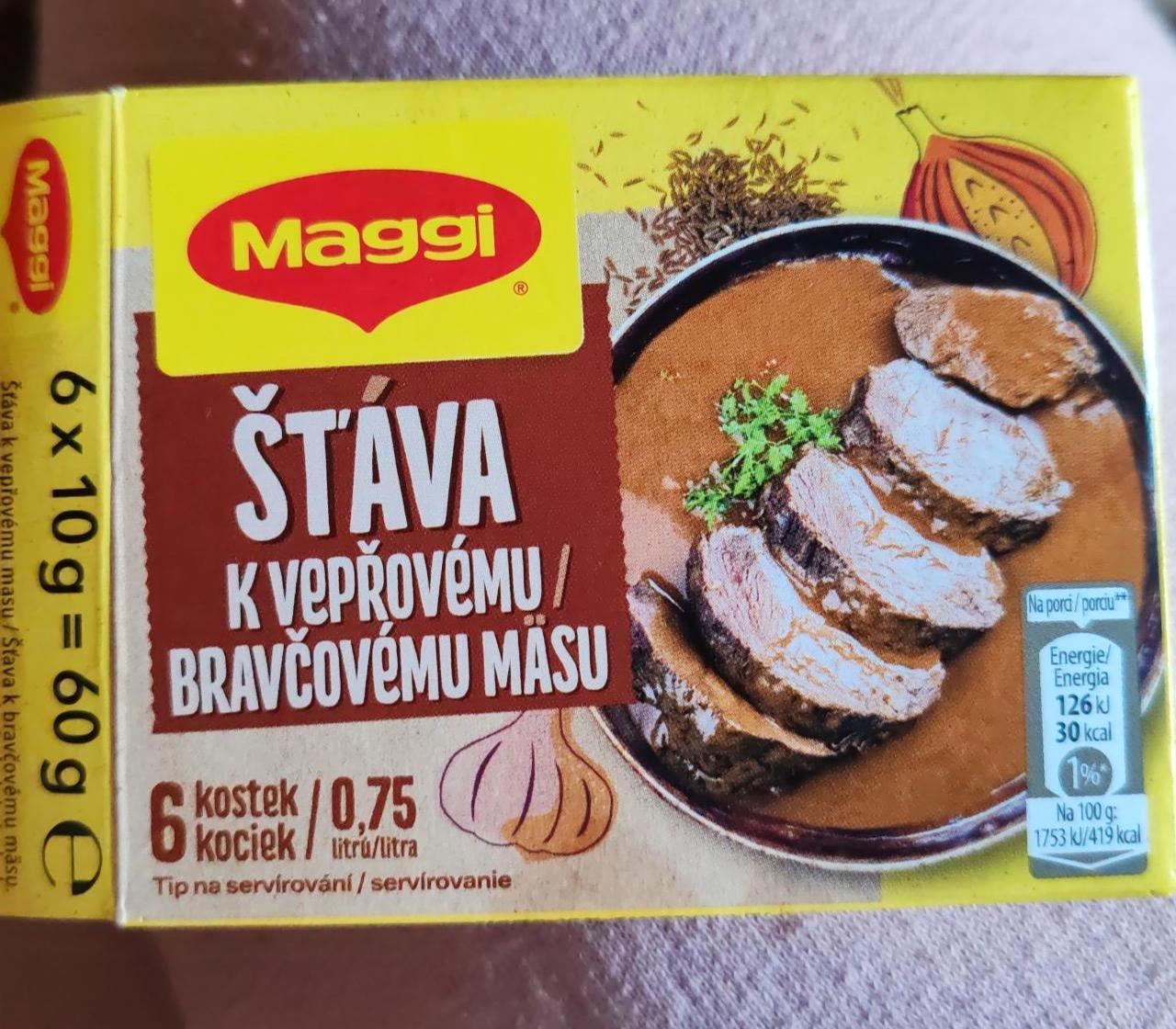 Képek - Šťáva k vepřovému/bravčovému mäsu Maggi