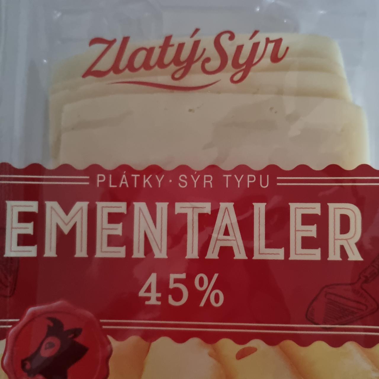 Képek - Szeletelt Ementáli sajt 45% Zlatý sýr