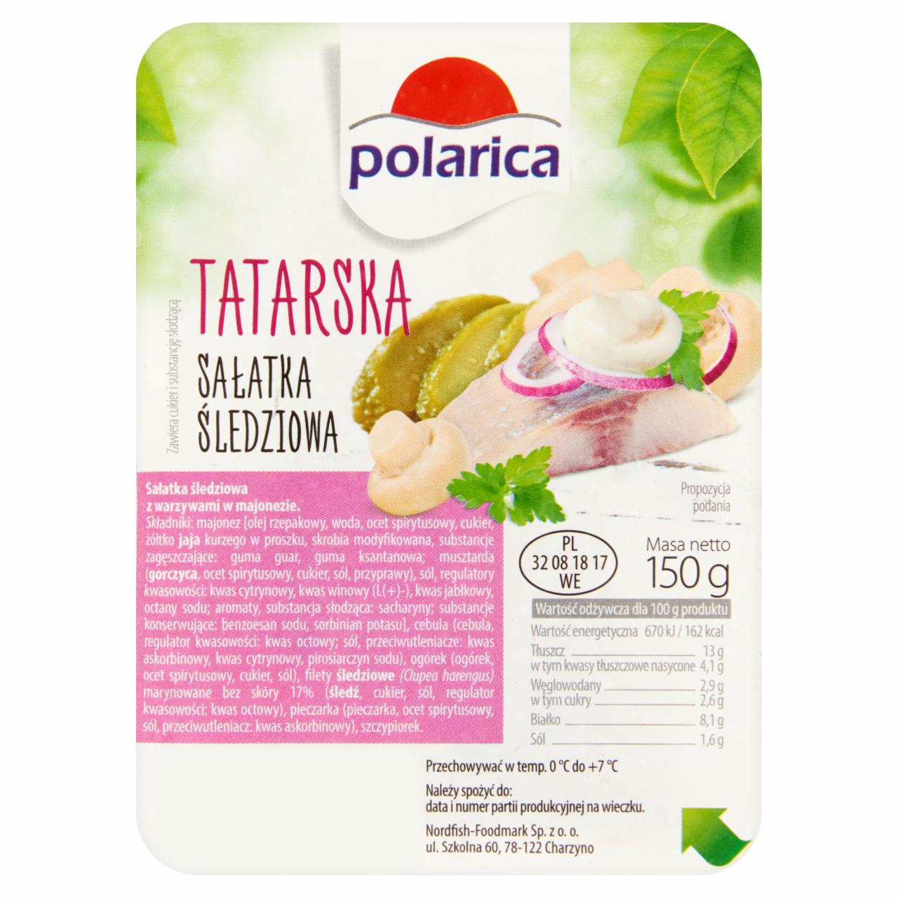 Képek - Polarica heringsaláta tatár módra 150 g