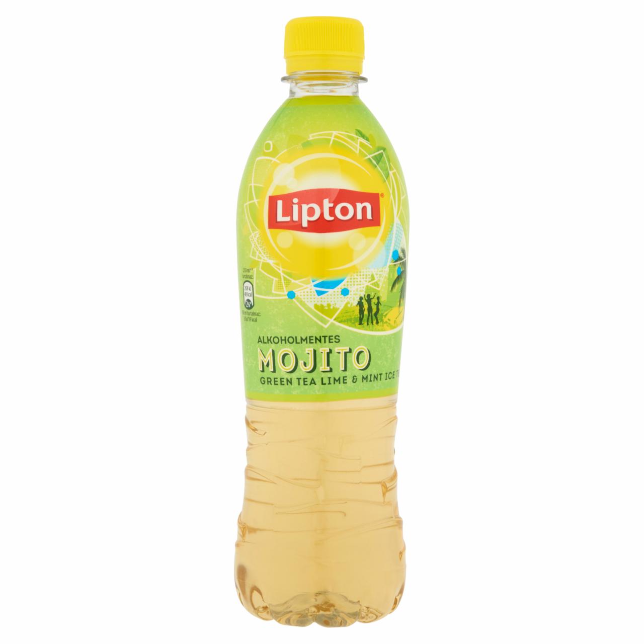 Képek - Lipton Green Tea Mojito alkoholmentes citrom-menta ízű szénsavmentes üdítőital 0,5 l
