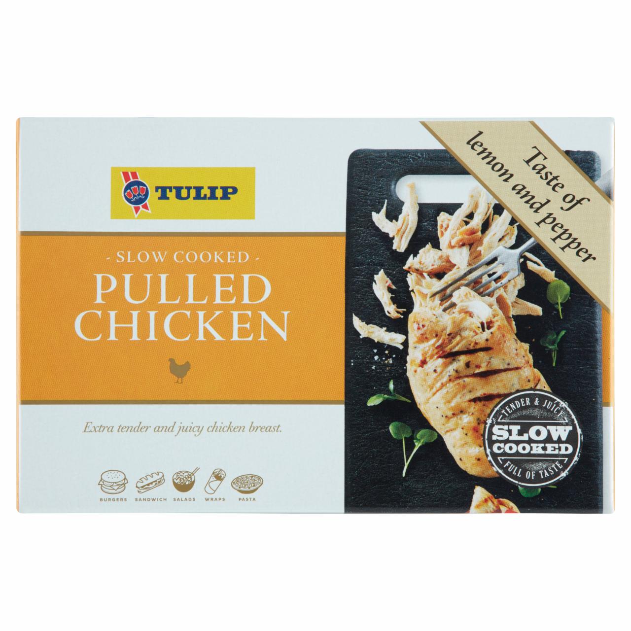 Képek - Tulip Pulled Chicken pácolt és főtt csirkemell 450 g