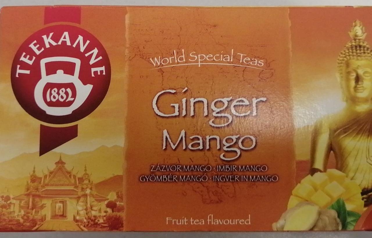 Képek - Teekanne Ginger mango tea