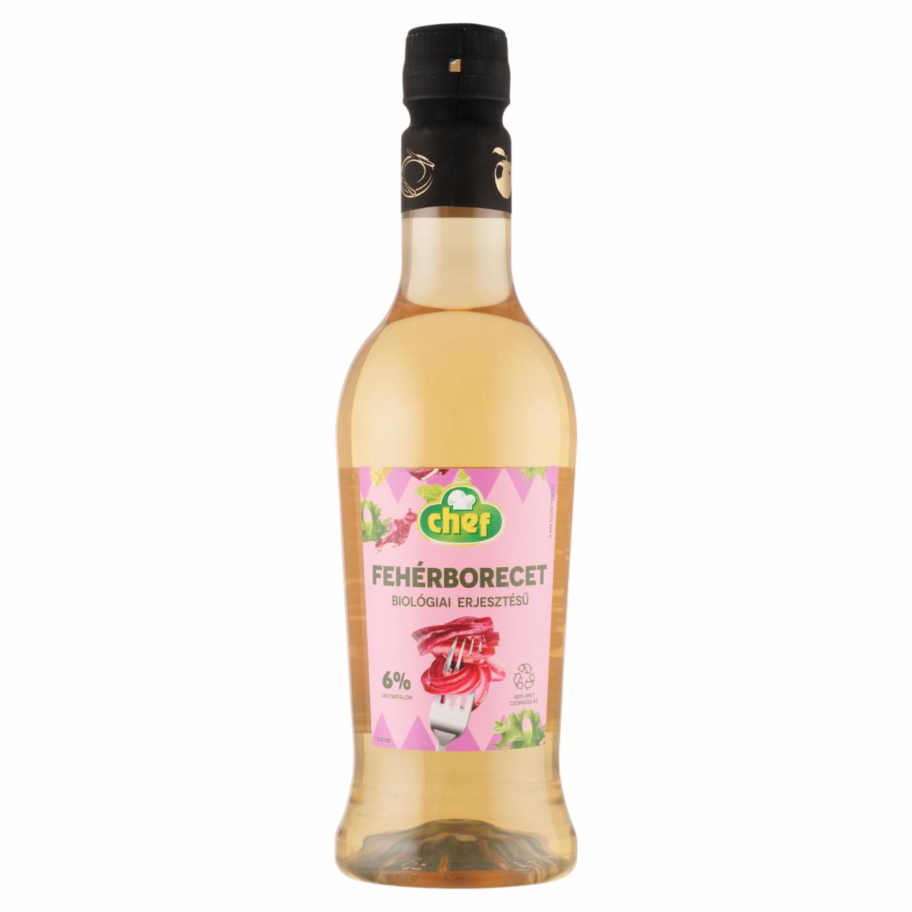 Képek - Chef biológiai erjesztésű fehérborecet 6% 500 ml