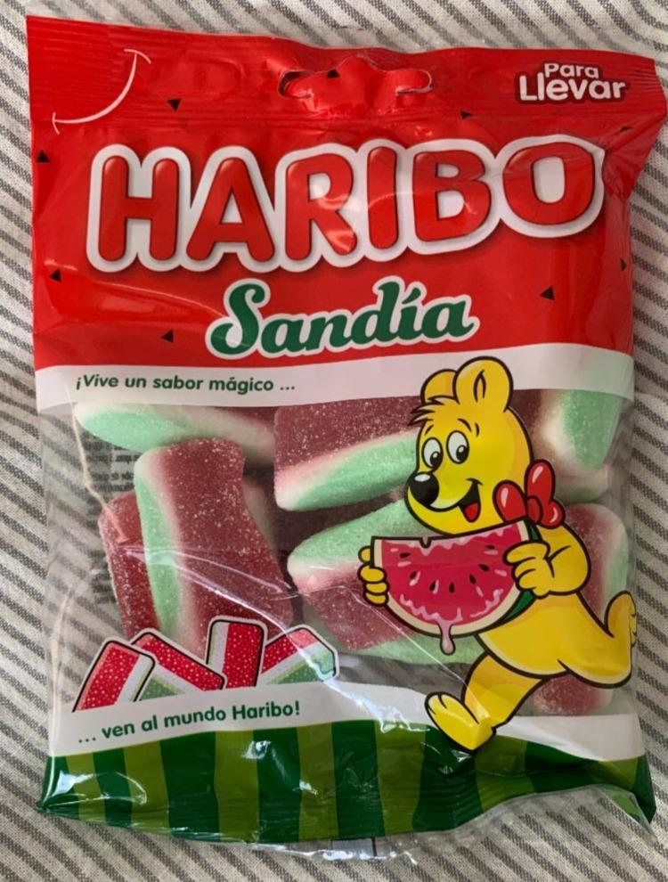 Képek - Haribo Sandia gyümölcsízű gumicukorka 90 g