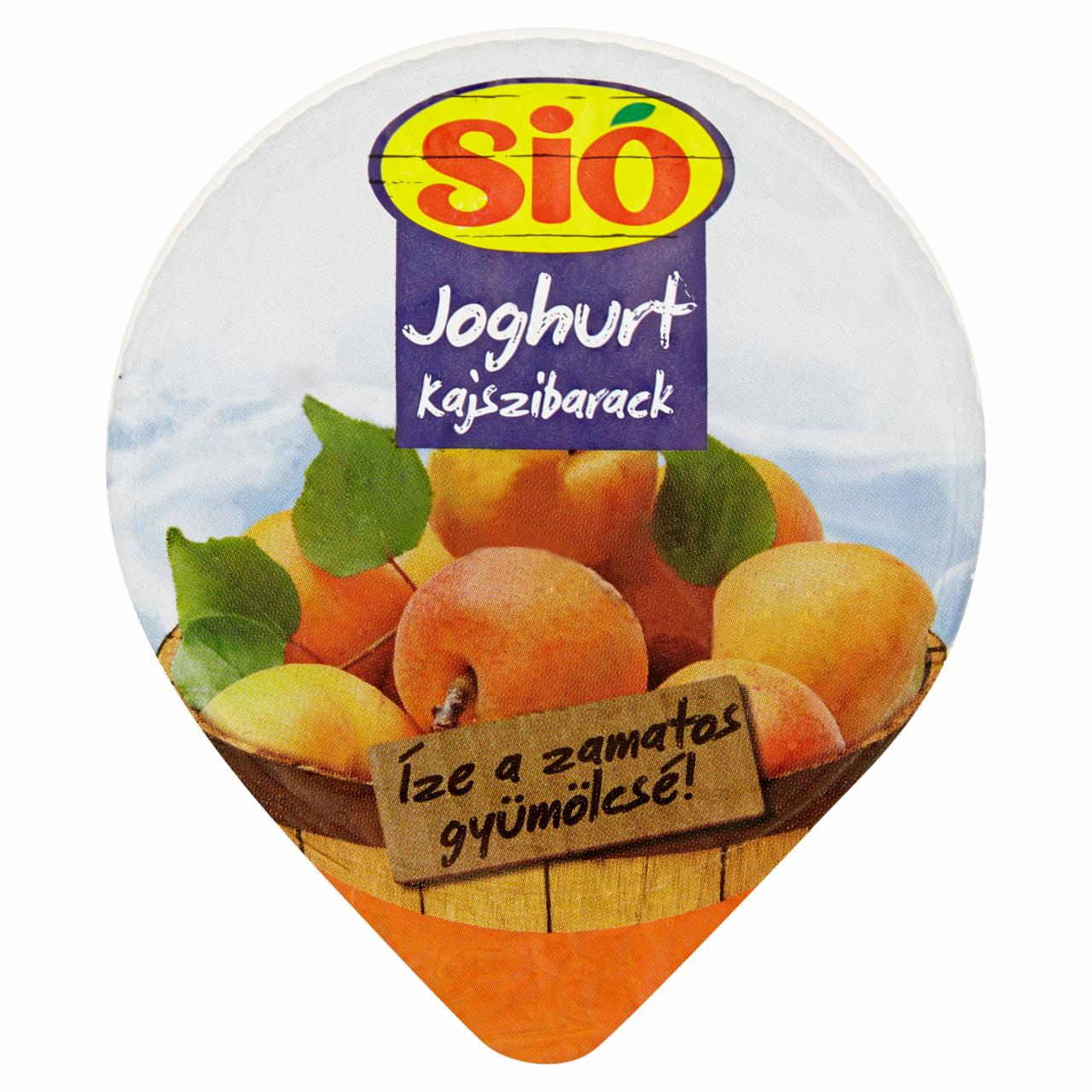 Képek - Sió kajszibarackos joghurt 150 g