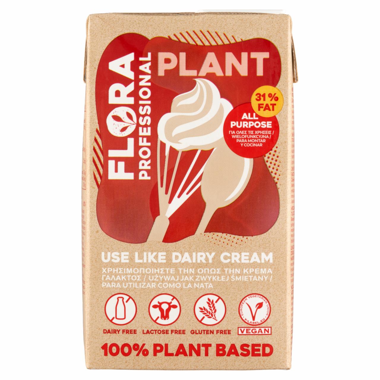 Képek - Flora Professional lencsefehérje-készítmény, valamint növényi zsírok és olajok keveréke 1 l