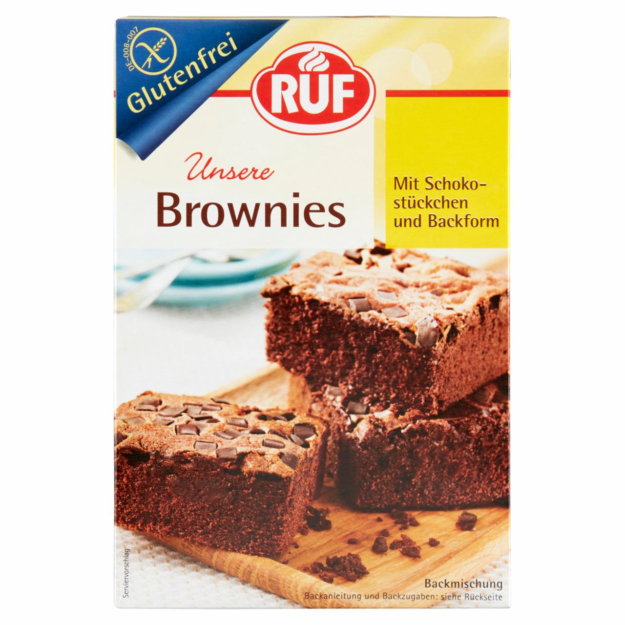 Képek - RUF gluténmentes brownie 420 g